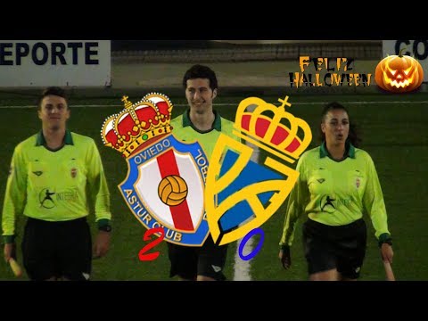 Astur CF 2-0 Selección Asturiana Sub 18 resumen Partido Amistoso 31/10/17