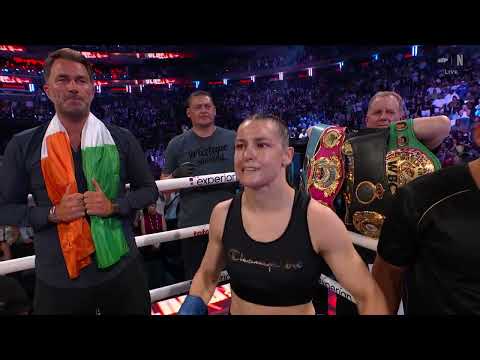 Katie Taylor's BIGGEST Introduction (vs. Serrano 3)