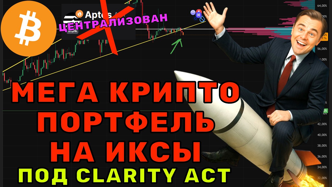 МЕГА АЛЬТКОИН ПОРТФЕЛЬ ПОД CLARITY ACT! 🚀 СЕНАТ ЗАЯВИЛ: АКТ ПРИМУТ СКОРО! ТОП-6 МОН
