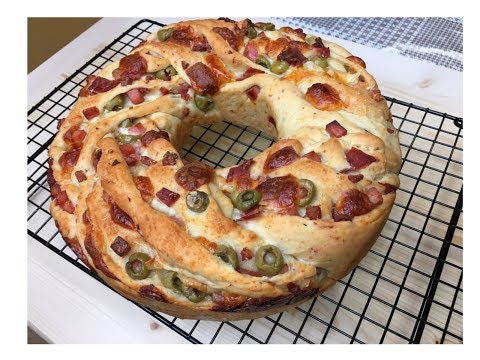 SAVOURY BREAD RECIPE  - TORTA ANGELICA SALATA