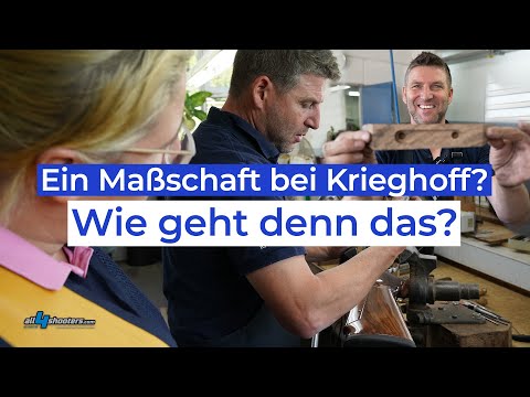 Wie entsteht ein Maßschaft bei Krieghoff? Wir schauen dem Schäfter Ralf Sommer über die Schulter