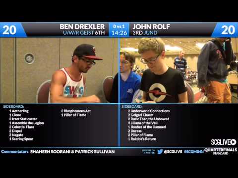 SCGMINN - Standard - Quarterfinals - Ben Drexler vs John Rolf
