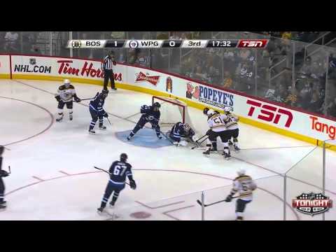 Boston Bruins at Winnipeg Jets   04\10\2014