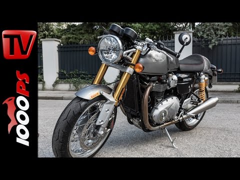 Erste Auslieferung Triumph Thruxton R - Dauertest 2016