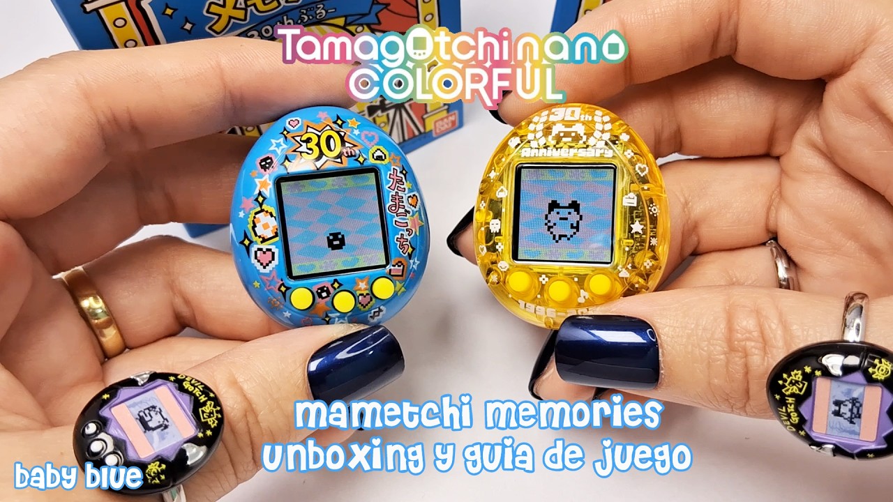 Tamagotchi Colorful: Mametchi Memories- Unboxing y Guía de Juego