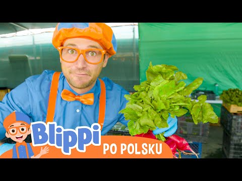 Blippi uprawia warzywa📙Nauka i zabawa dla Dzieci