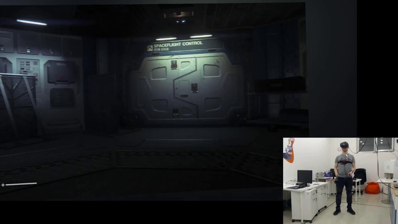Alien Isolation Gameplay with WalkOVR and VorpX