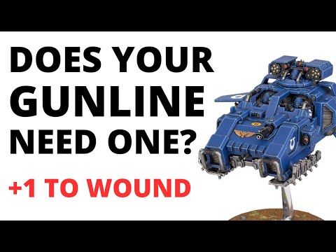 Is the Storm Speeder Thunderstrike a Vital Gunline Asset? Space Marine Codex Unit Review
