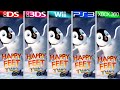 Happy Feet Two 2011 DS Vs 3DS Vs Wii Vs PS3 Vs XBOX 360 Graphics Comparison