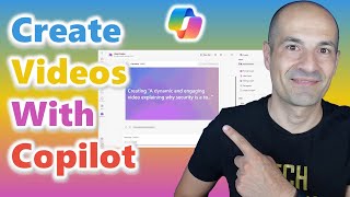 How to create video with AI using Microsoft Copilot
