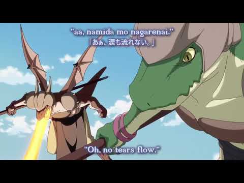 Reimei  full version by TRUE   AMV w  Lyrics   Tensei Slime Ep 34 Insert Song Megiddo Theme