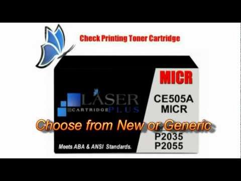 MICR Toner Cartridges from Laser Cartridge Plus Video