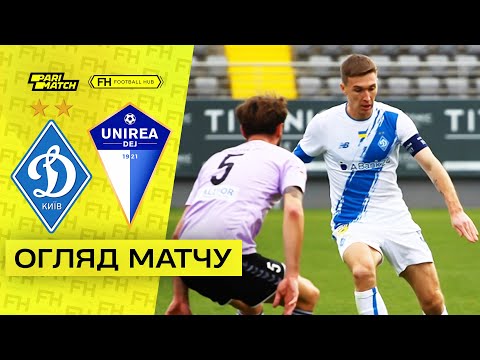 DYNAMO KYIV – UNIREA DEJ. Match review. Control game