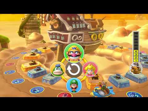 Mario Party 10 Boss # 8: Bowser's Airship
