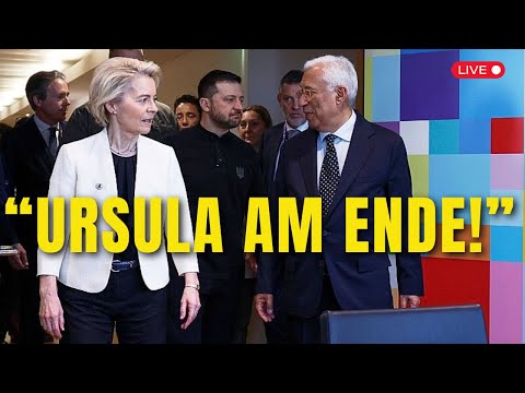 UNGLAUBLICH – Das ganze Parlament stimmt gegen Ursula von der Leyen!