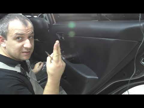 Toyota Camry XV55 ,Обзор работ,как разобрать двери.
