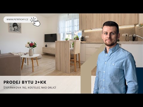VIDEOPROHLÍDKA - Prodej bytu 2+kk - Štefánikova, Kostelec nad Orlicí - Petr Tichý