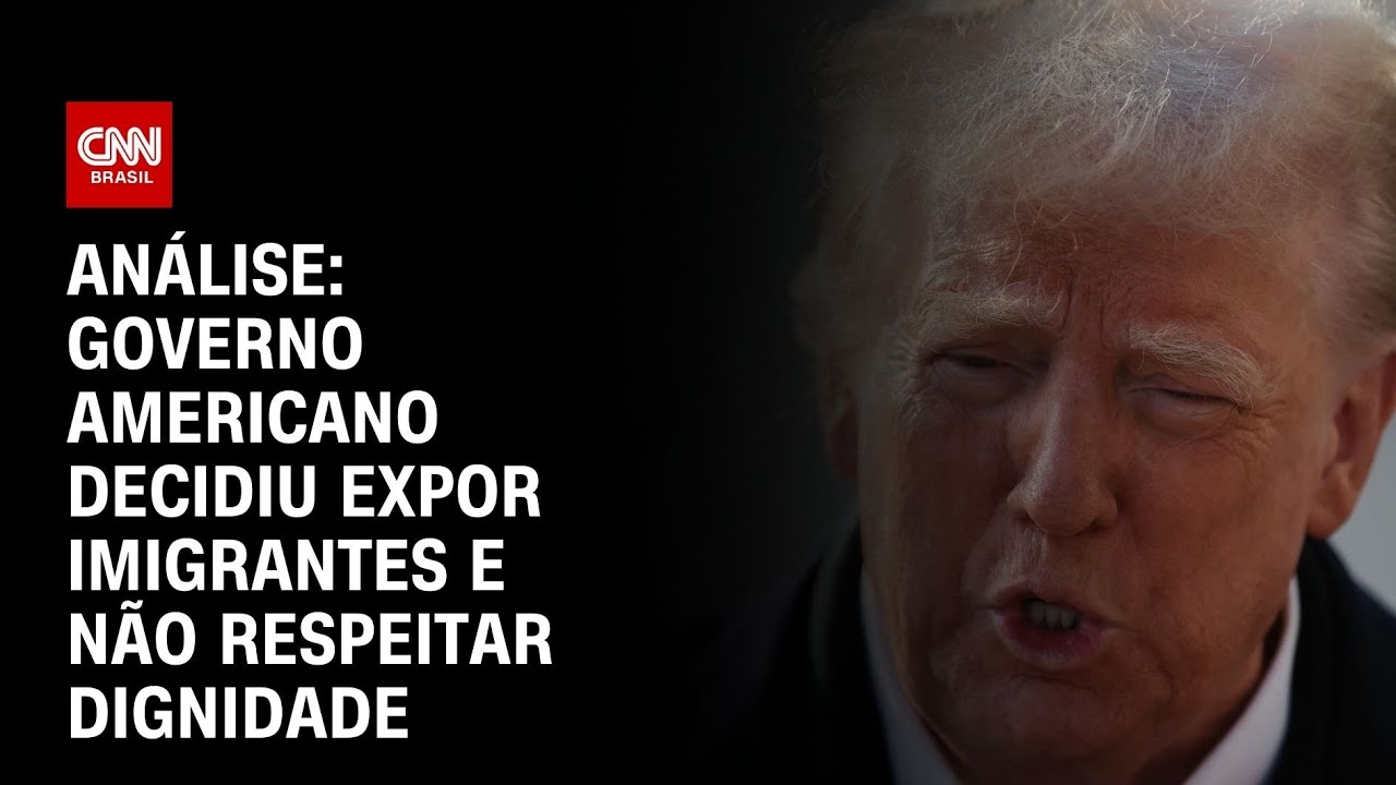 Análise: Governo americano decidiu expor imigrantes e não respeitar dignidade | CNN NOVO DIA