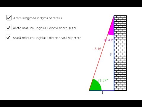 Rezolvarea triunghiului dreptunghic - clasa a VII-a