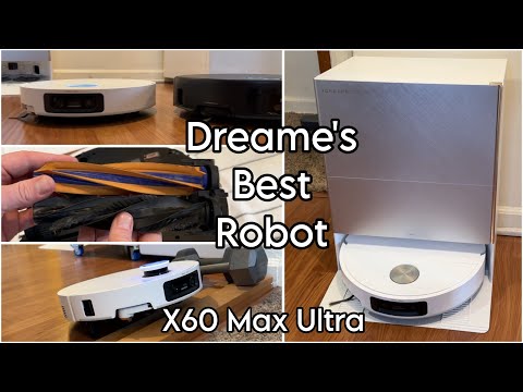 Dreame X60 Max Ultra Complete - The Thinnest Combo Mopping Robot - Review Tests & Maintenance