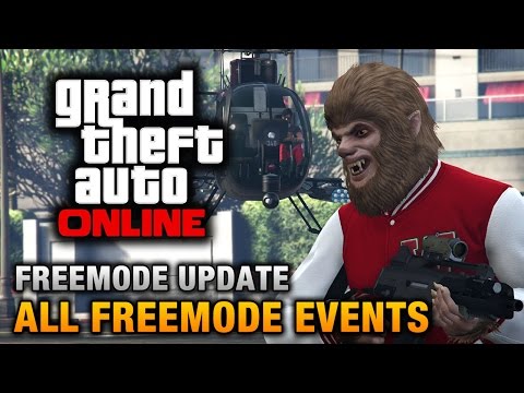 GTA Online - All Freemode Events (Hunt the Beast, King of the Castle, Kill List, etc)