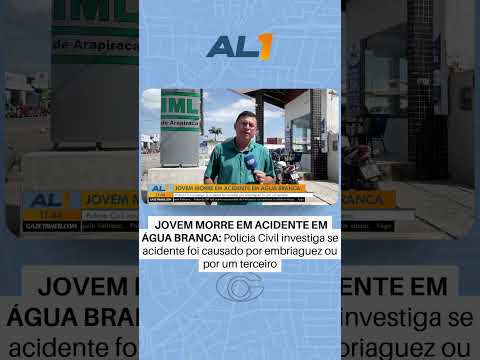 Água Branca: Polícia Civil investiga se acidente foi causado por embriaguez ou por terceiros