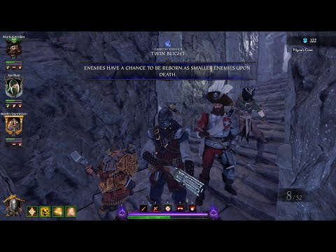 An Inquisitor in the Citadel of Eternity - Warhammer Vermintide [No Commentary]