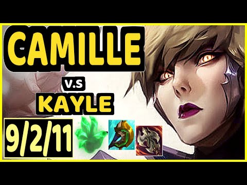 DOXY (CAMILLE) vs KAYLE - 9/2/11 KDA TOP GAMEPLAY - EUW Ranked GRANDMASTER