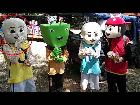 TAHU BULAT - TERPESONA !! MY FRIENDS WEARING COSPLAYS UPIN, BOBOIBOY, ADU DU & IPIN MAKAN TAHU BULAT Video