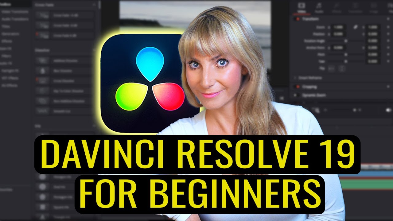 DaVinci Resolve 19 CRASH COURSE for Beginners. Learn How To Edit Videos FAST