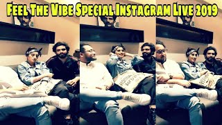 Amaal Mallik Yash Narvekar &amp; Akasa Feel The Vibe Special Instagram Live || SLV 2019