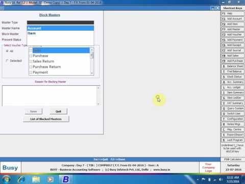 BUSY Basic - Session 18