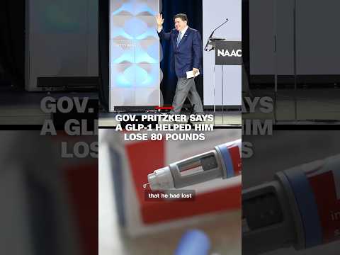 Gov. Pritzker says a GLP-1 helped him lose 80 pounds