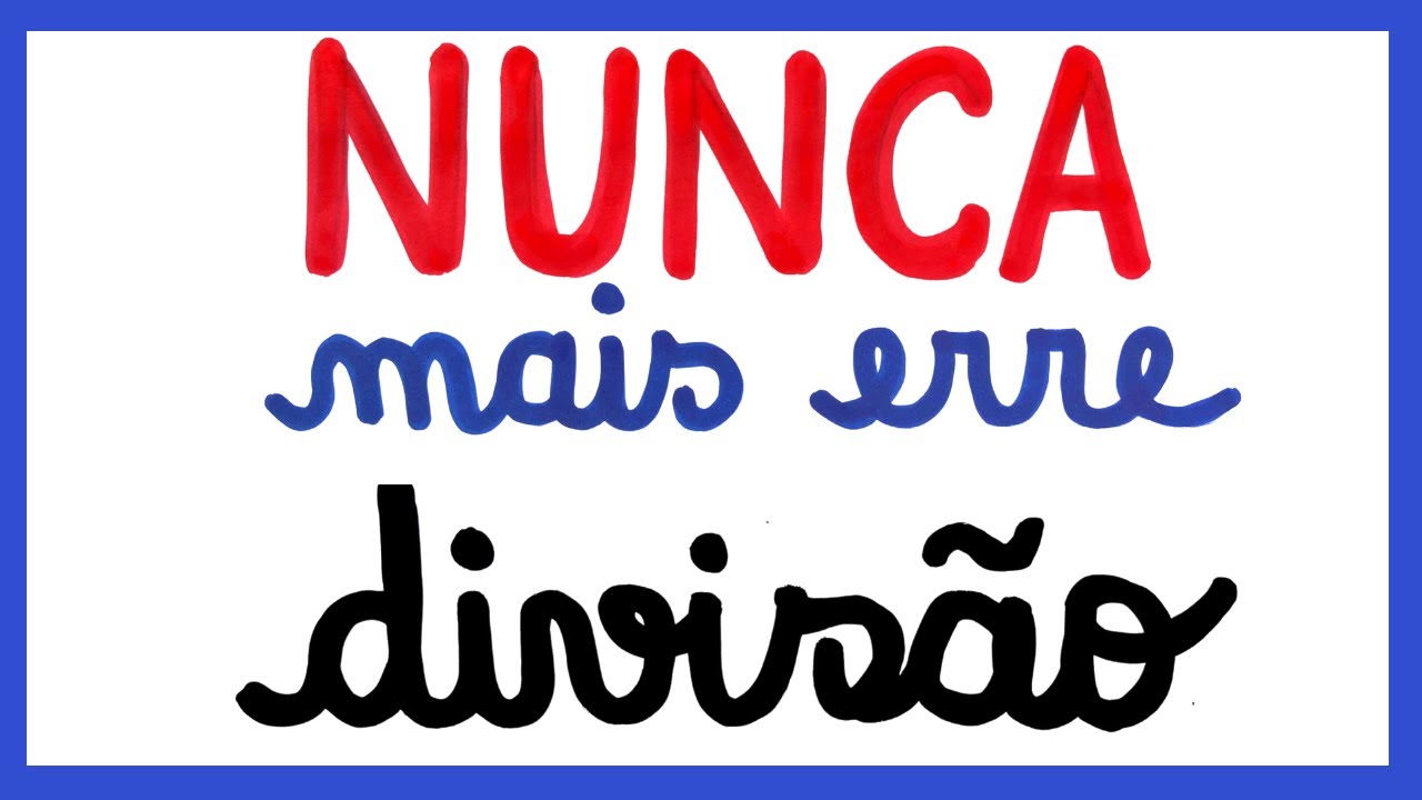 NUNCA MAIS ERRE DIVISÃO!!!