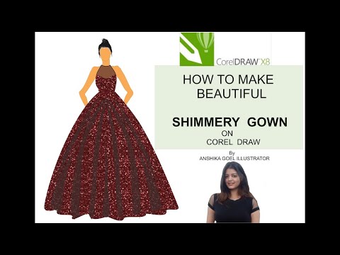 FASHION ILLUSTRATION ON COREL DRAW // fashion illustration for beginners
