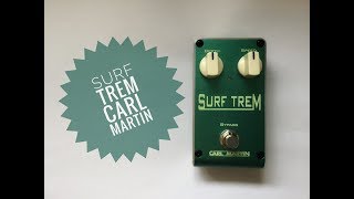 Video thumbnail for Carl Martin Surf Trem - Demo by Martin Klaja by Martin Klaja's Guitarchannel
