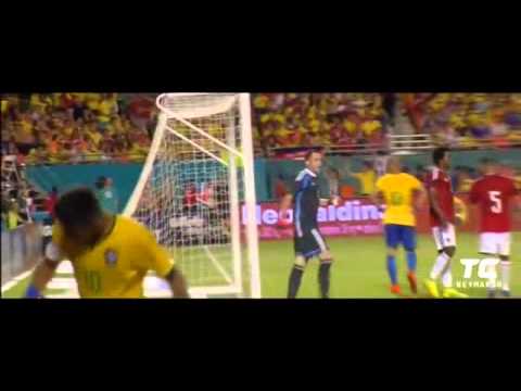 Neymar Jr vs Colombia  1 POR 0  International Friendly 05092014 HD by TCNeymarJR1