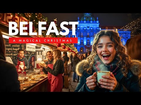 🇬🇧 Belfast 2025: The Most Beautiful Christmas Market in Northern Ireland!