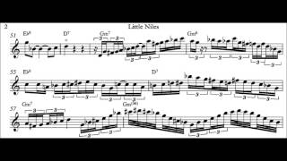 Transcription: Little Niles - Phil Woods