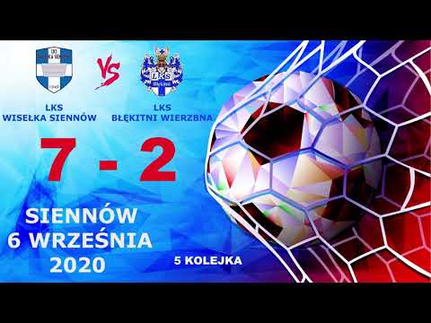 LKS Wisełka Siennów  7-2  LKS Błękitni Wierzbna (06-09-2020)