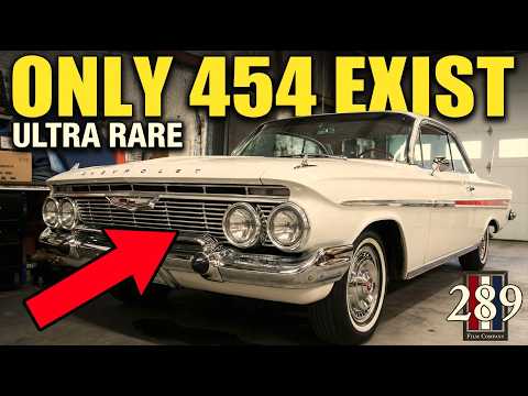 They Only Made 454 of These… 1961 Chevrolet Impala SS