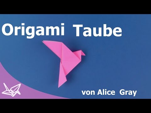 Origami Taube [Tutorial]