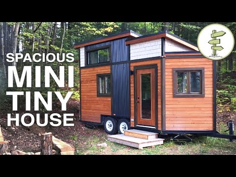 SMALLEST TINY HOUSE with All the Comforts of Home - Full Tour