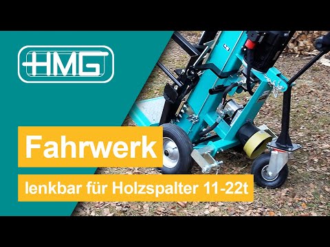 HMG Fahrwerk lenkbar für Holzspalter 11-22t