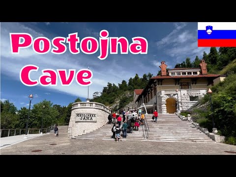 Train-ride through Slovenia's 2nd largest cave system - Postojna Cave 🇸🇮