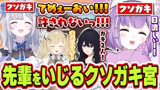 先輩の花芽すみれにウソの情報を教えたりおちょくったりするクソガキ紫宮るな【紫宮るな/如月れん/花芽すみれ/小雀とと/ぶいすぽっ！/切り抜き】