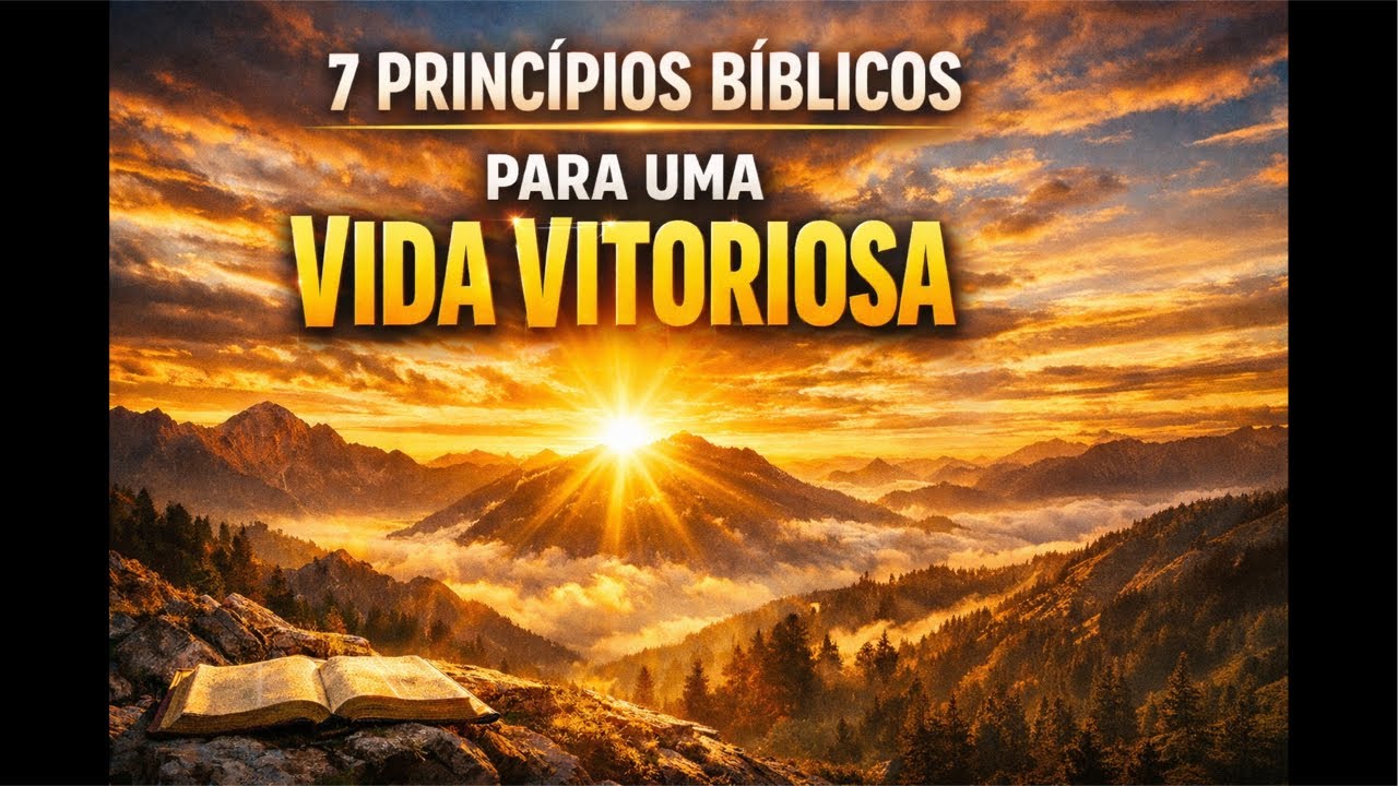 CULTO ONLINE - PRINCÍPIOS BÍBLICOS PARA UMA VITORIOSA