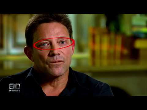 Body language: Jordan Belfort showing micro expression of anger