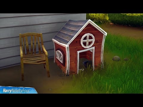 Destroy Dog Houses All Locations - Fortnite Challenge