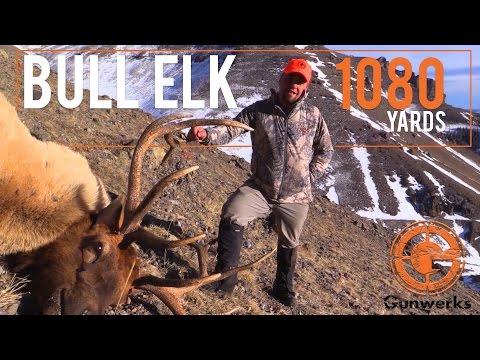 Bull Elk at 1080 Yards | Looking Close at the shot